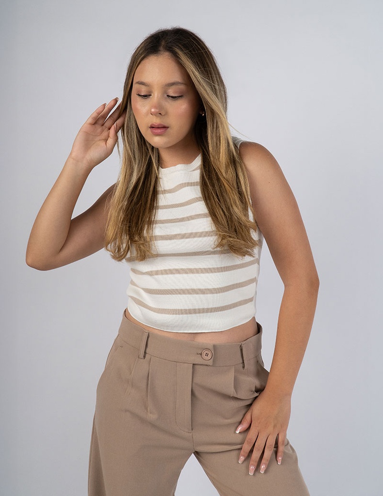 TOP KNIT RAY